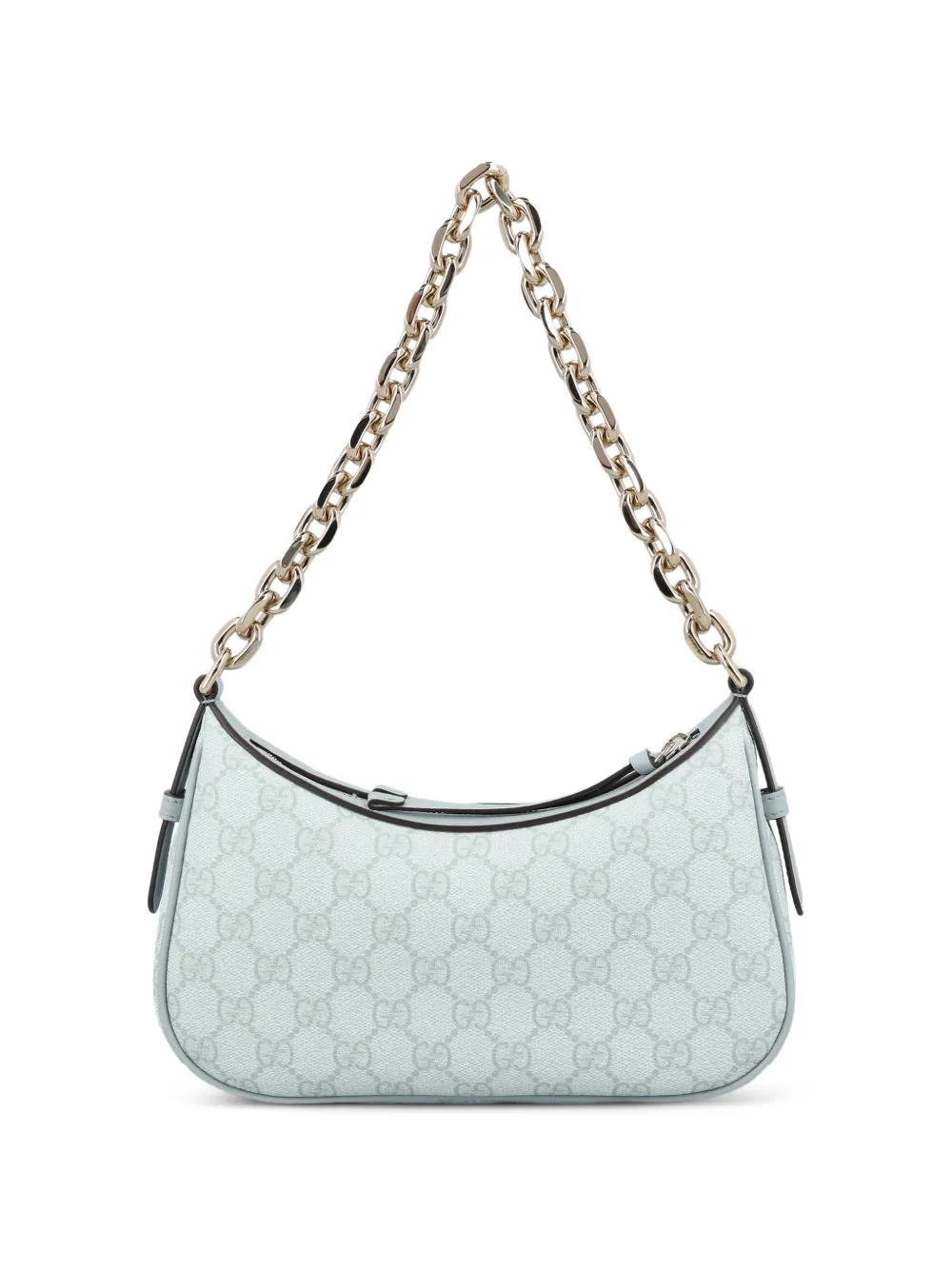 Gucci chain-strap logo-motif Shoulder Bag | Blue | FARFETCH