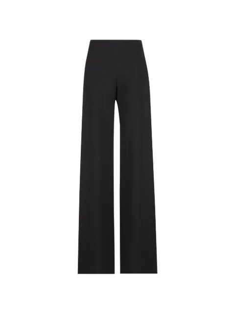 Gucci pantalones anchos con tiro alto