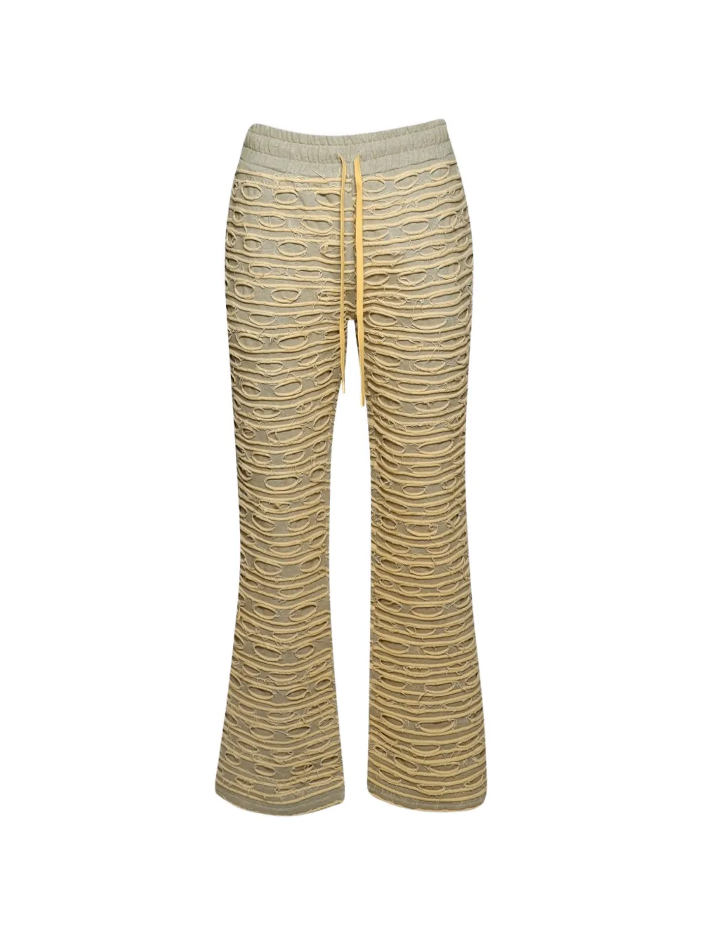 Who Decides War distressed track pants - Toni neutri