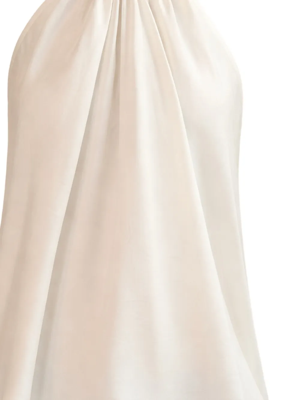  Cynthia Rowley Ring Asymmetric Talita Blouse - White 