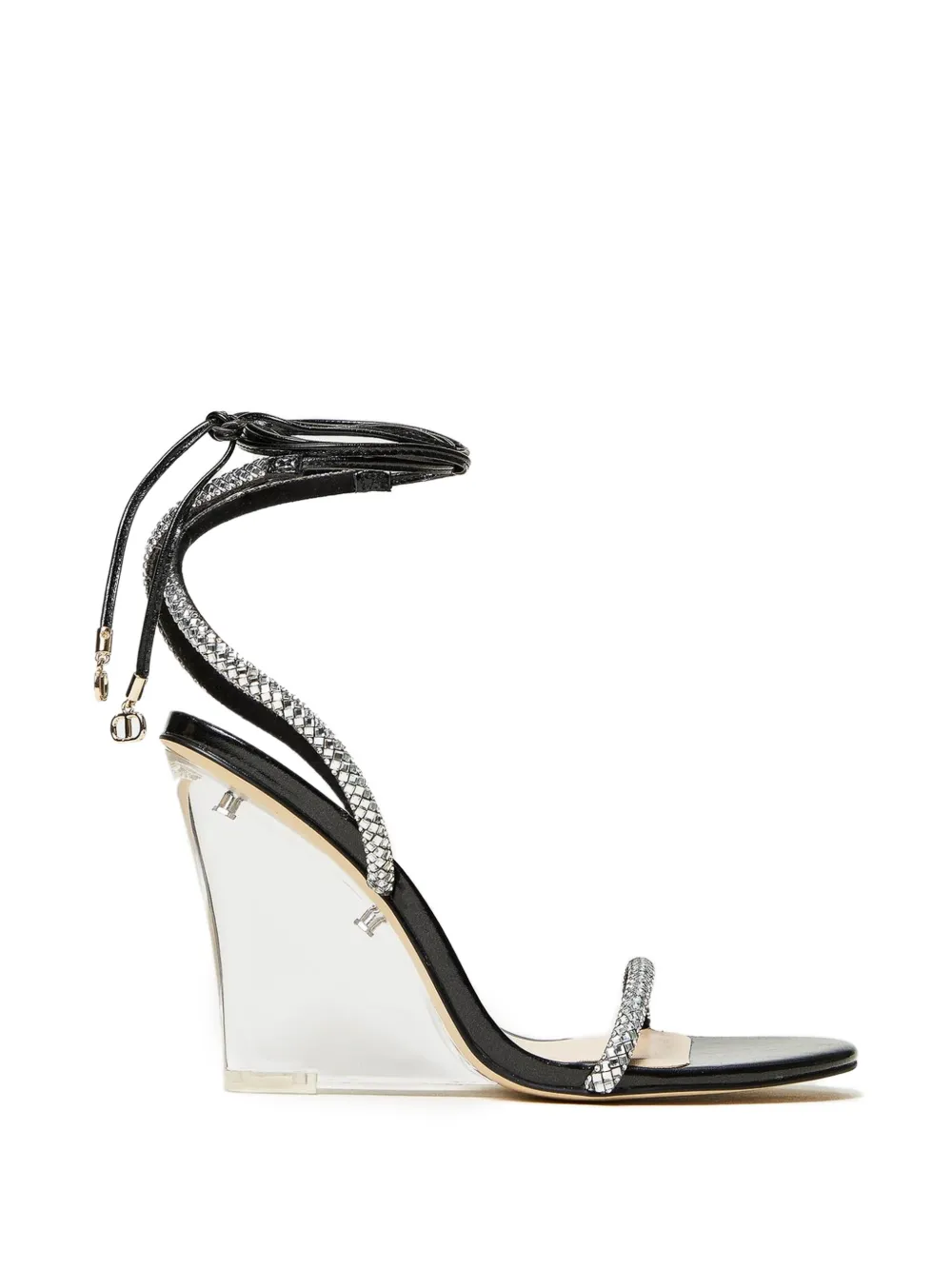 TWINSET Sandalen met open neus Zwart