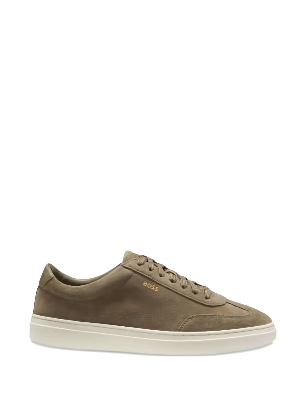 BOSS Kieran Tenn round-toe sneakers - Marrone