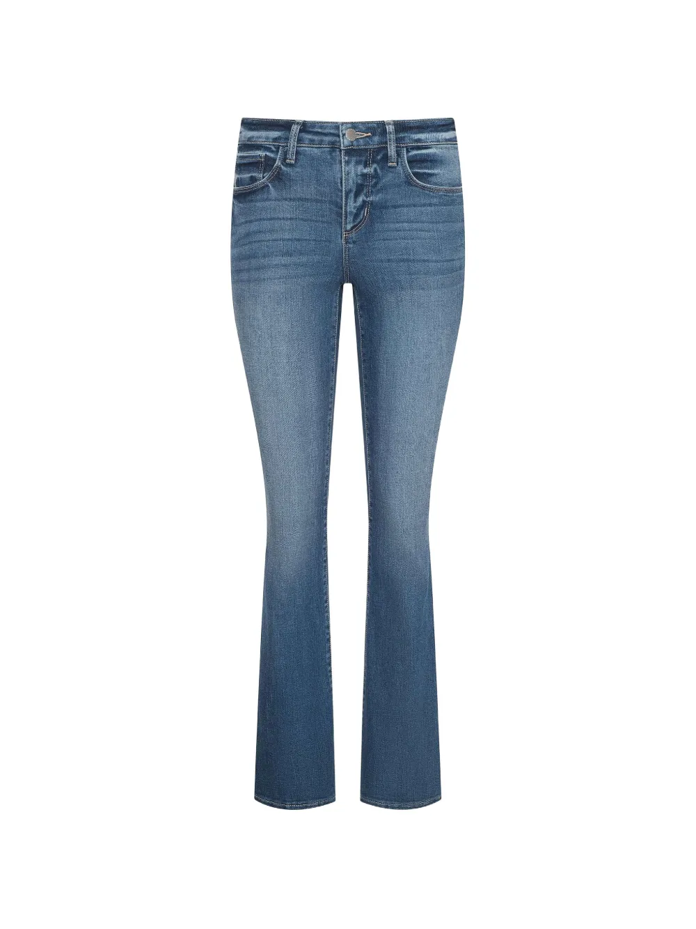 L'Agence Cara belt-loop pocket jeans - Blu
