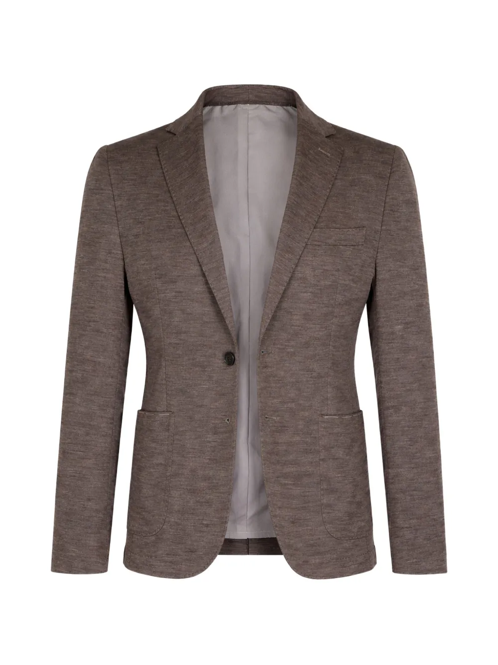 Maurizio Baldassari long-sleeve single-breasted blazer - Marrone