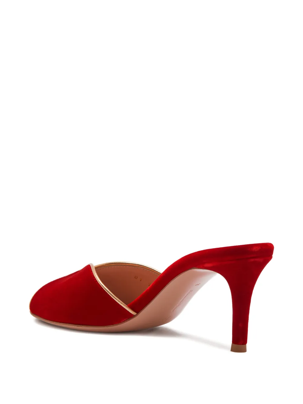 Gianvito Rossi 70 cutout trim sandals Rood