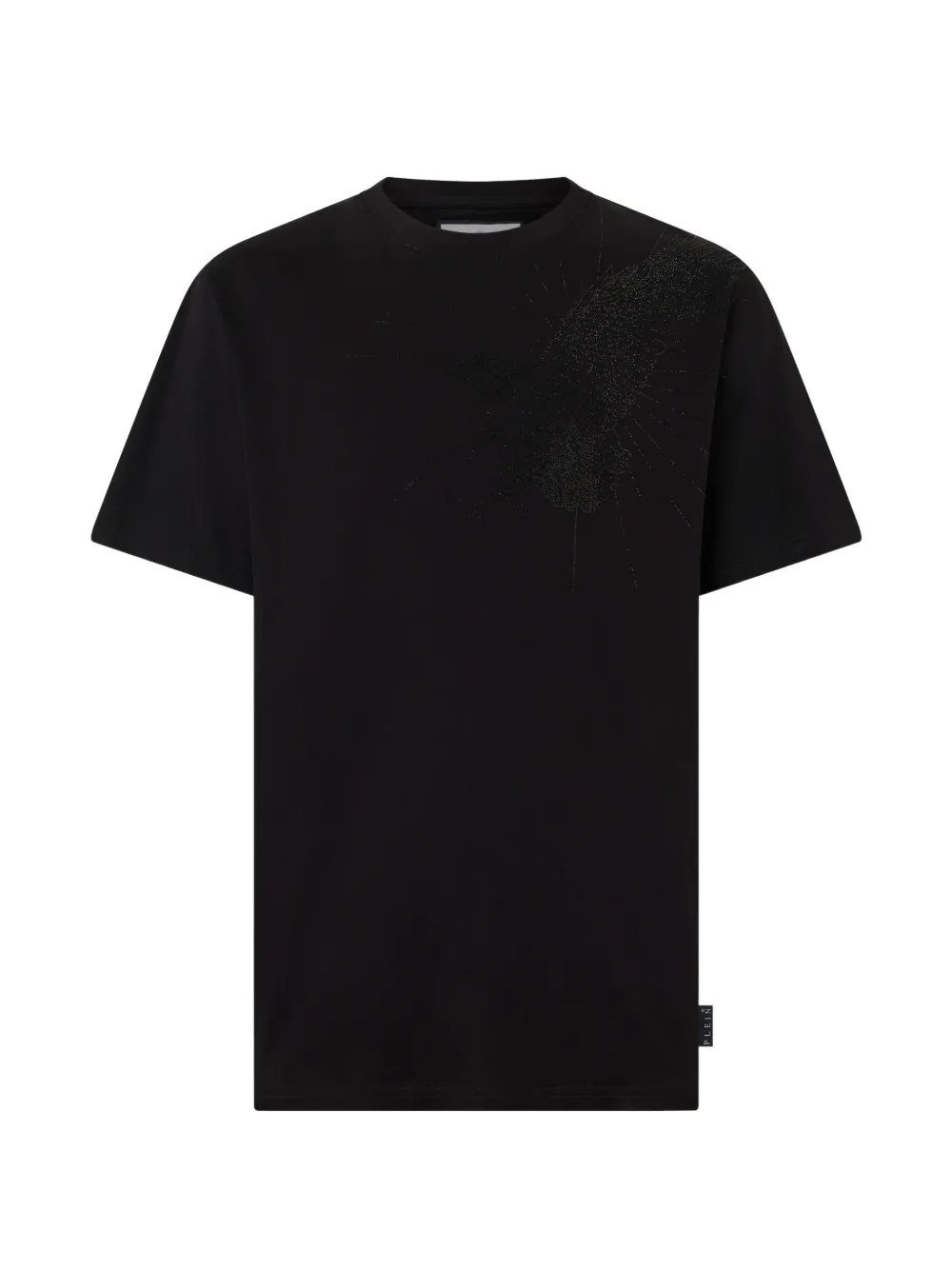 Philipp Plein T-Shirt mit rundem Ausschnitt - Schwarz