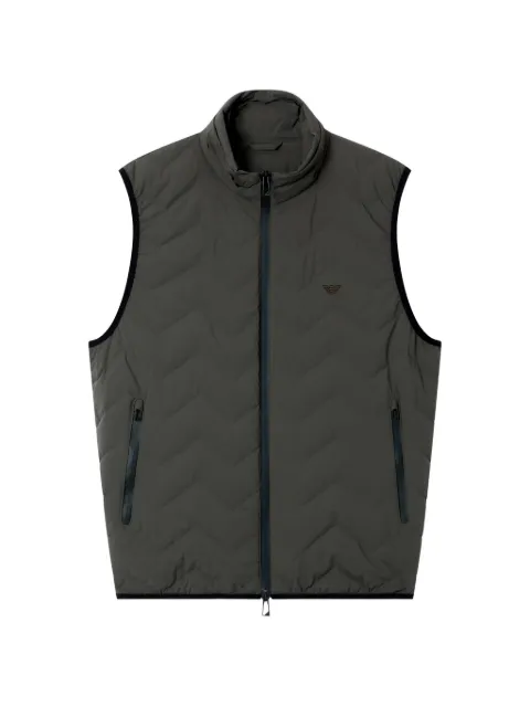 Emporio Armani chevron gilet