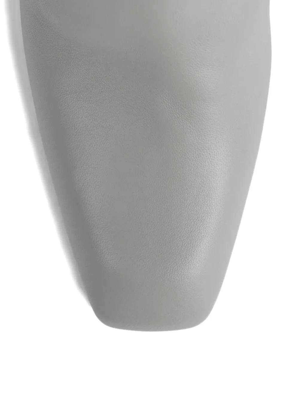 TOTEME square-toe zip-fastening boots Grijs