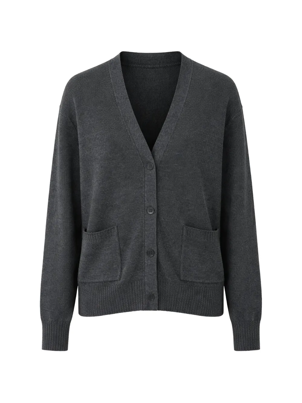 PATRICK ASSARAF pocket button cardigan - Grigio