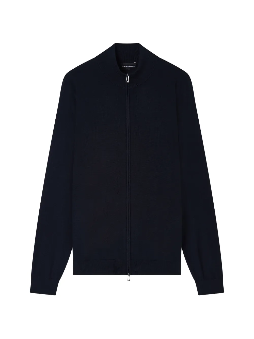 Emporio Armani zip-fastening long-sleeve cardigan - Blu