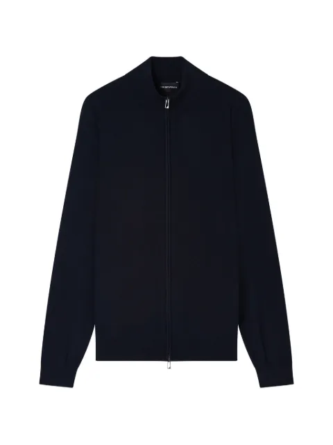 Emporio Armani cardigan à fermeture zippée