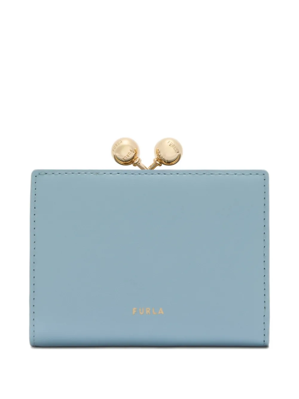 Furla Dots metal-clasp dots coin case - Blu