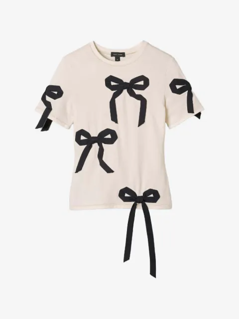Marc Jacobs bow-print T-shirt