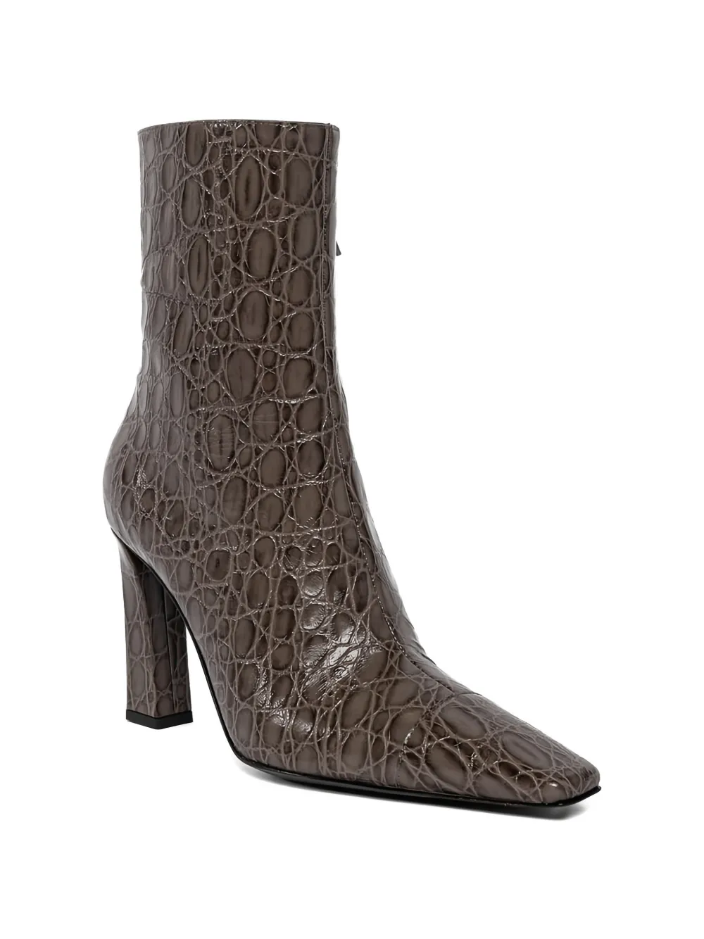 Giuseppe Zanotti Laarzen met vierkante neus Bruin