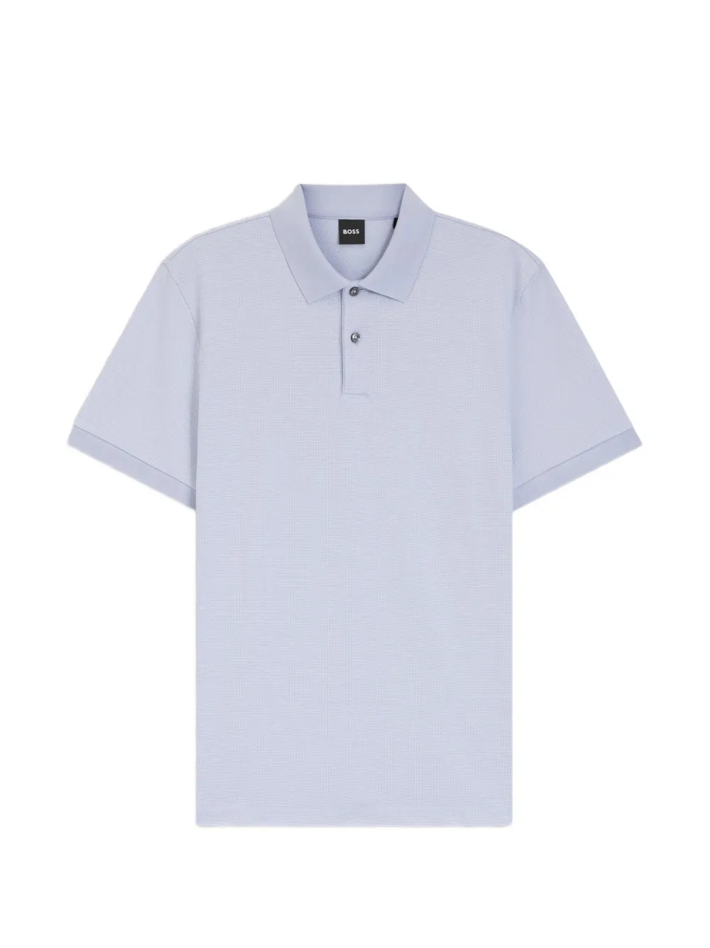 BOSS cotton polo shirt - Blu