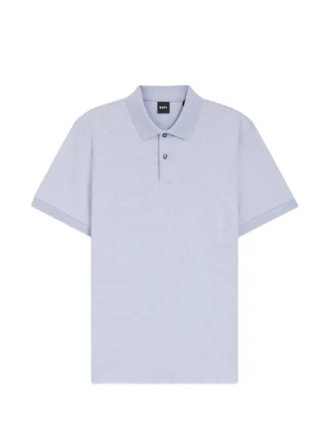 BOSS cotton polo shirt