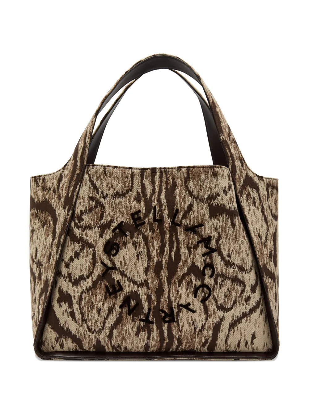 Stella McCartney patterned tote bag - Toni neutri