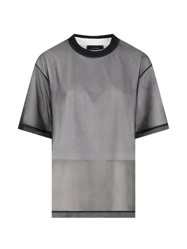 Sportmax Dottelia Short-sleeve T-shirt in Black