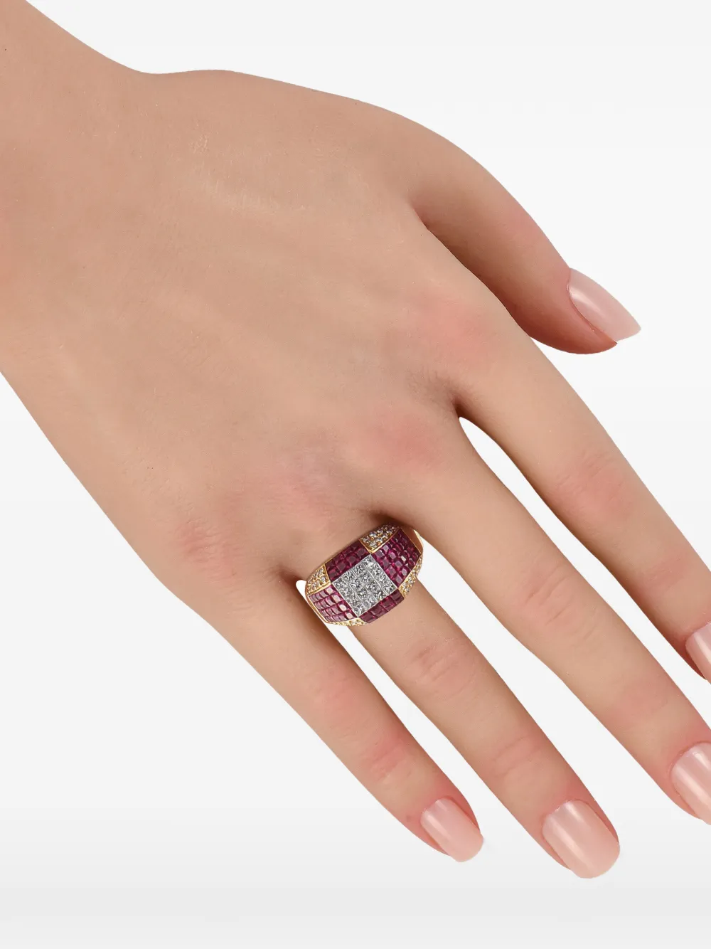 Le Vian diamond and ruby ring - Oro