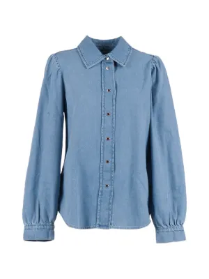 Woolrich シャンブレー シャツ | ブルー | FARFETCH JP