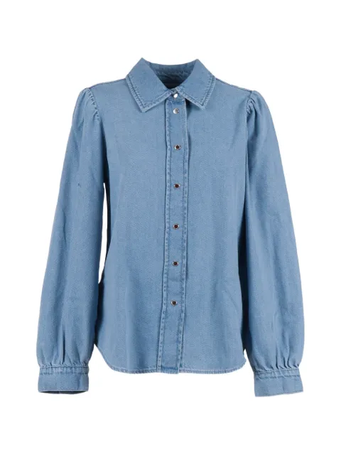7 For All Mankind chemise boutonnée à manches bouffantes