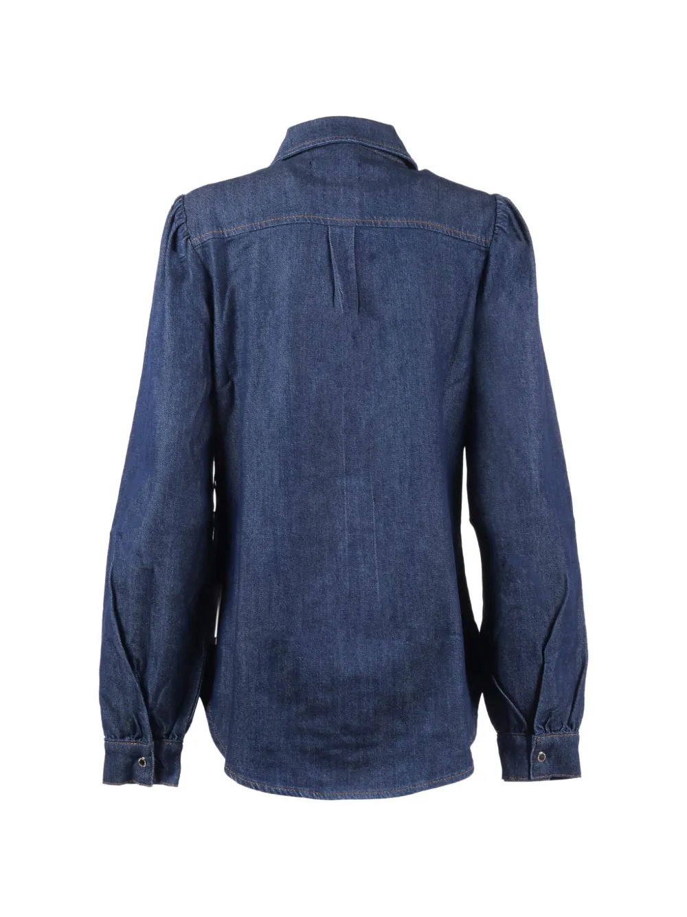 7 For All Mankind Blouse met pofmouwen Blauw