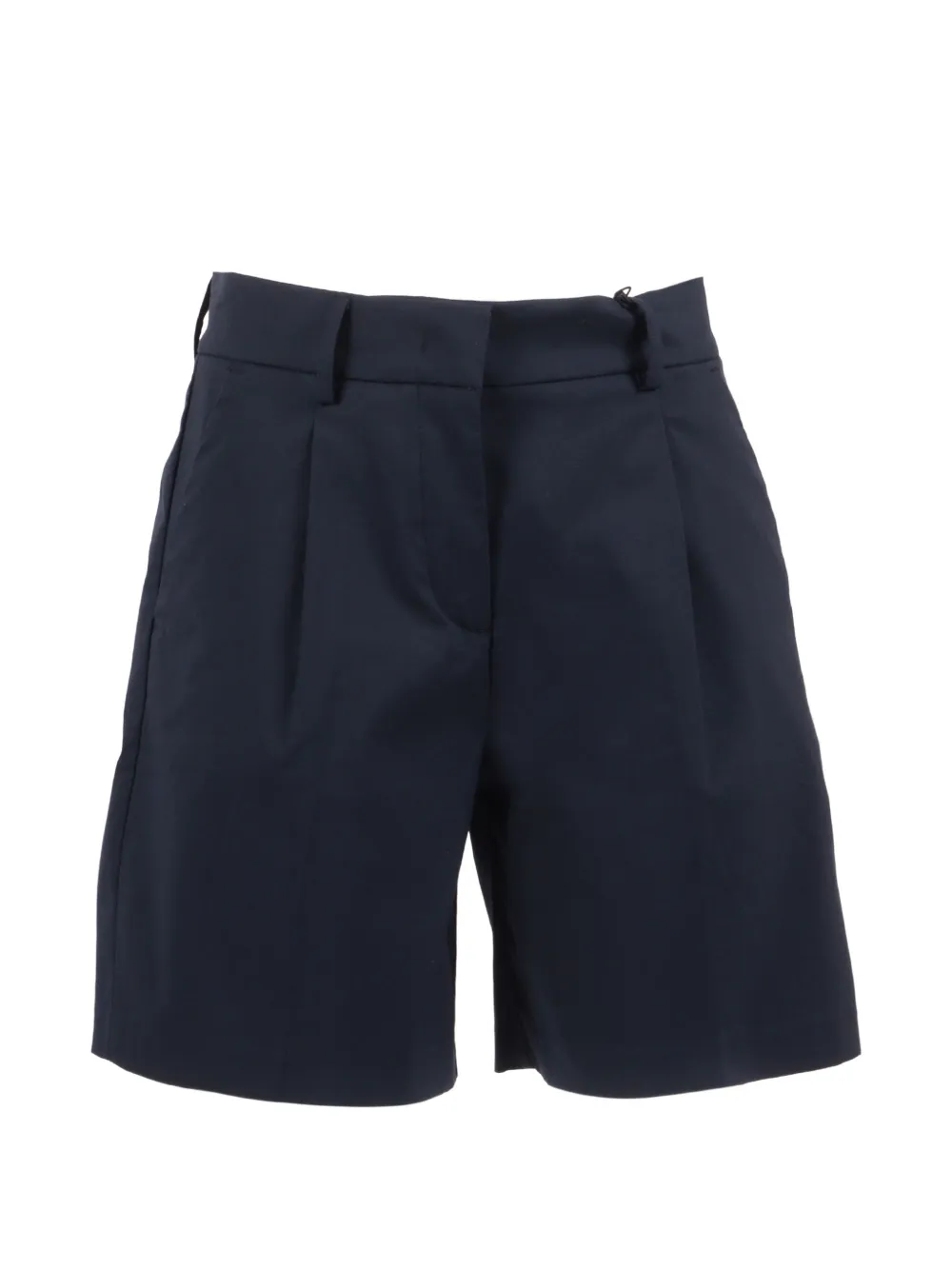 K-Way Nive twill pleat chino shorts - Blu