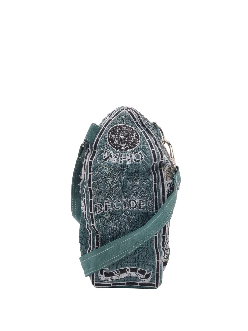Who Decides War bullet shoulder bag - Verde