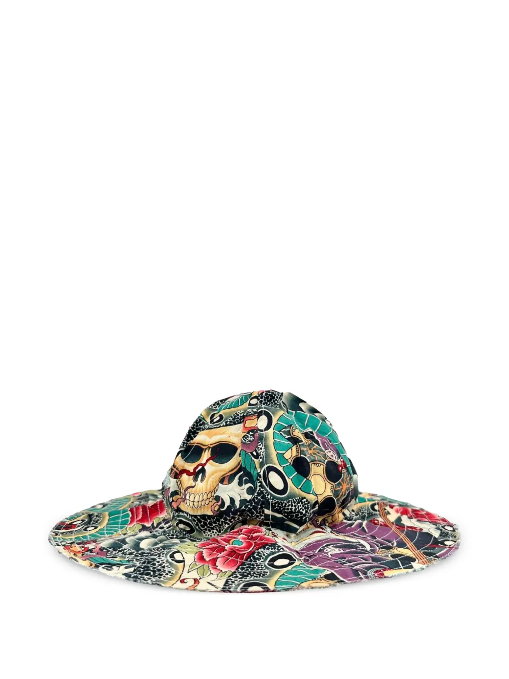 Who Decides War Visions patterned hat - Toni neutri