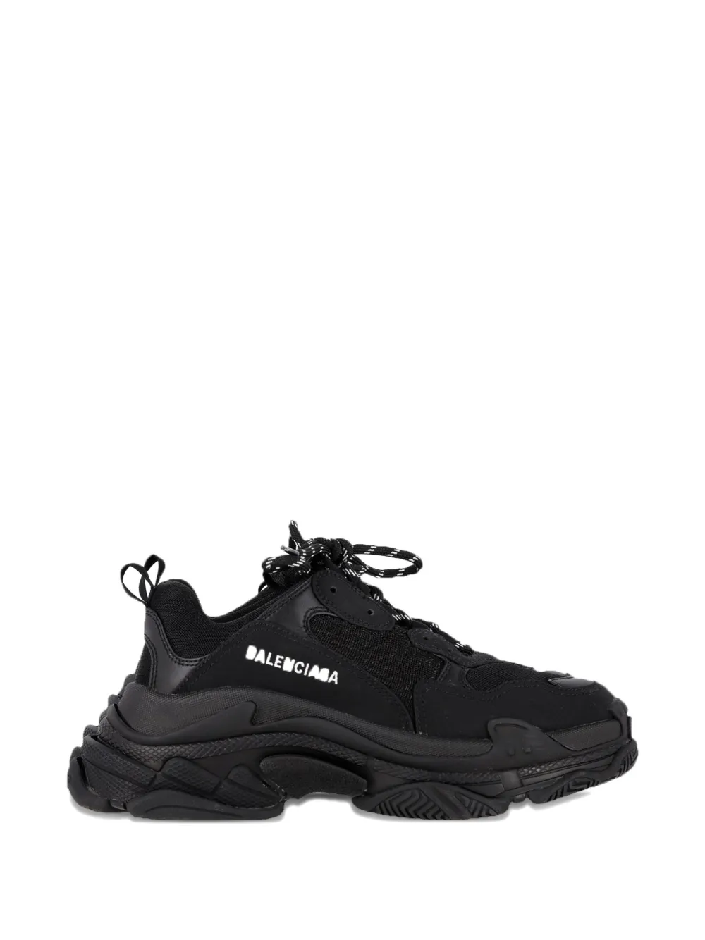 Balenciaga Pre-Owned Triple S logo sneakers - Nero