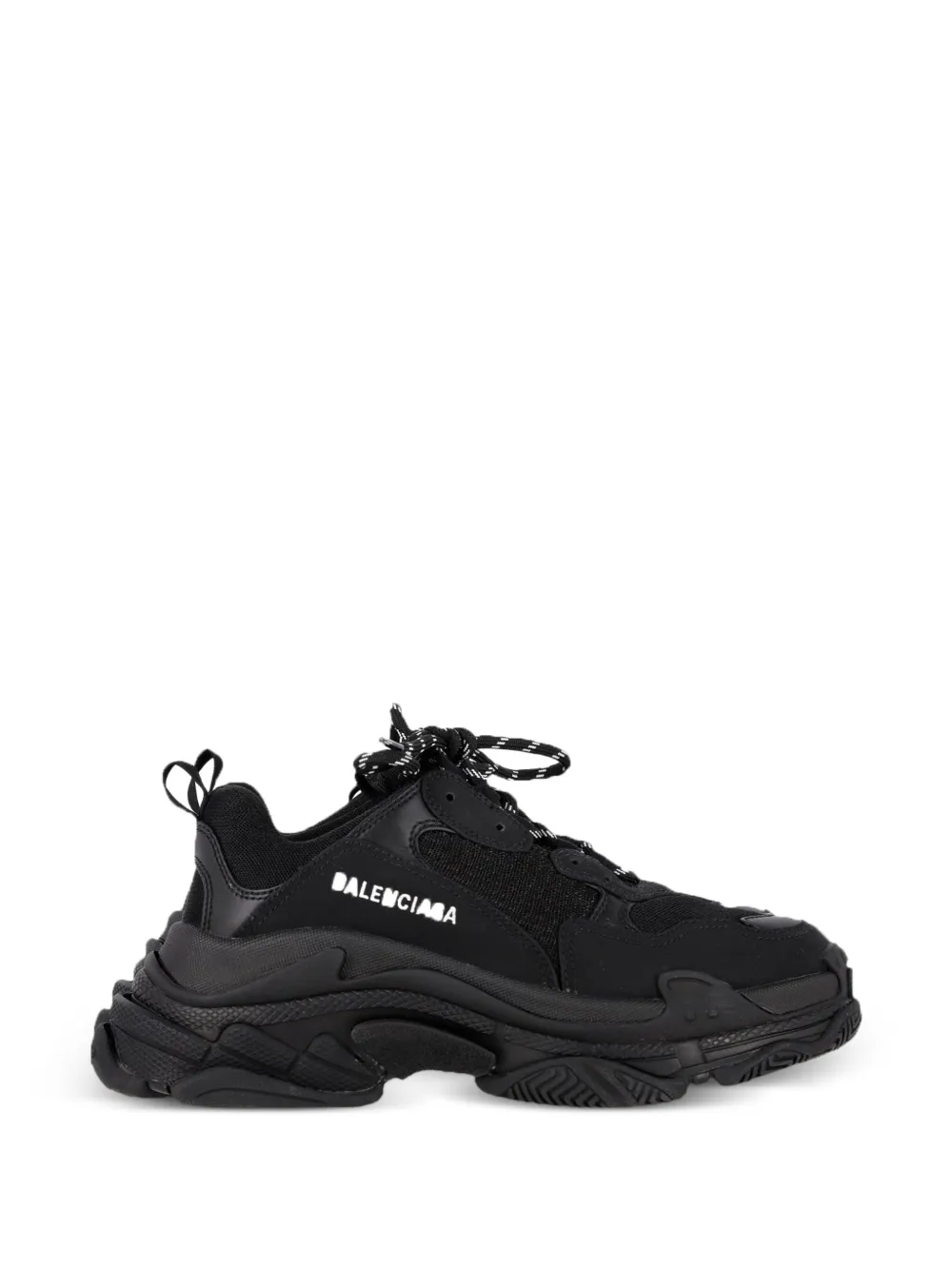 Balenciaga Pre-Owned Triple S logo sneakers - Nero