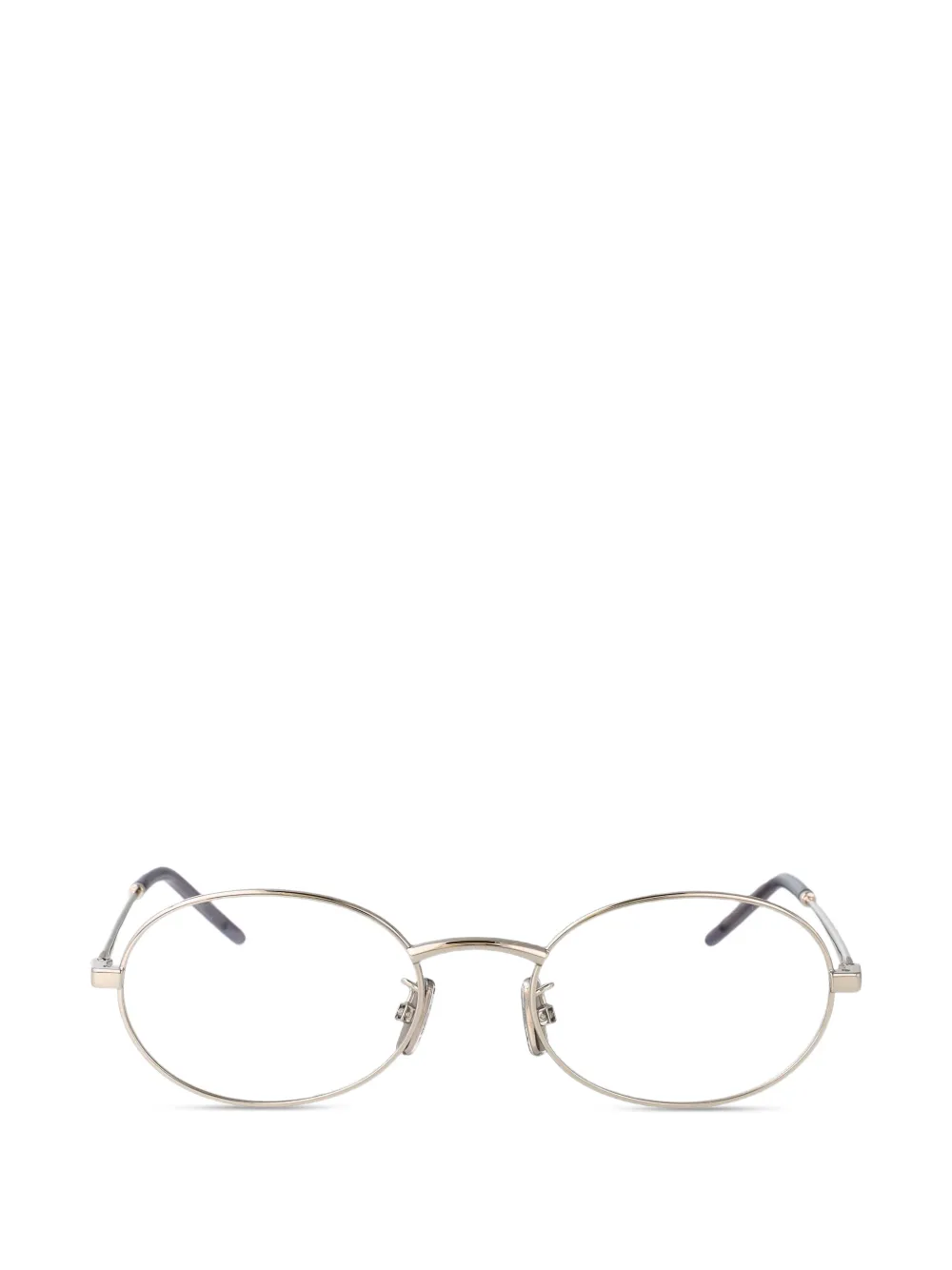 Givenchy Eyewear oval-frame glasses - Argento