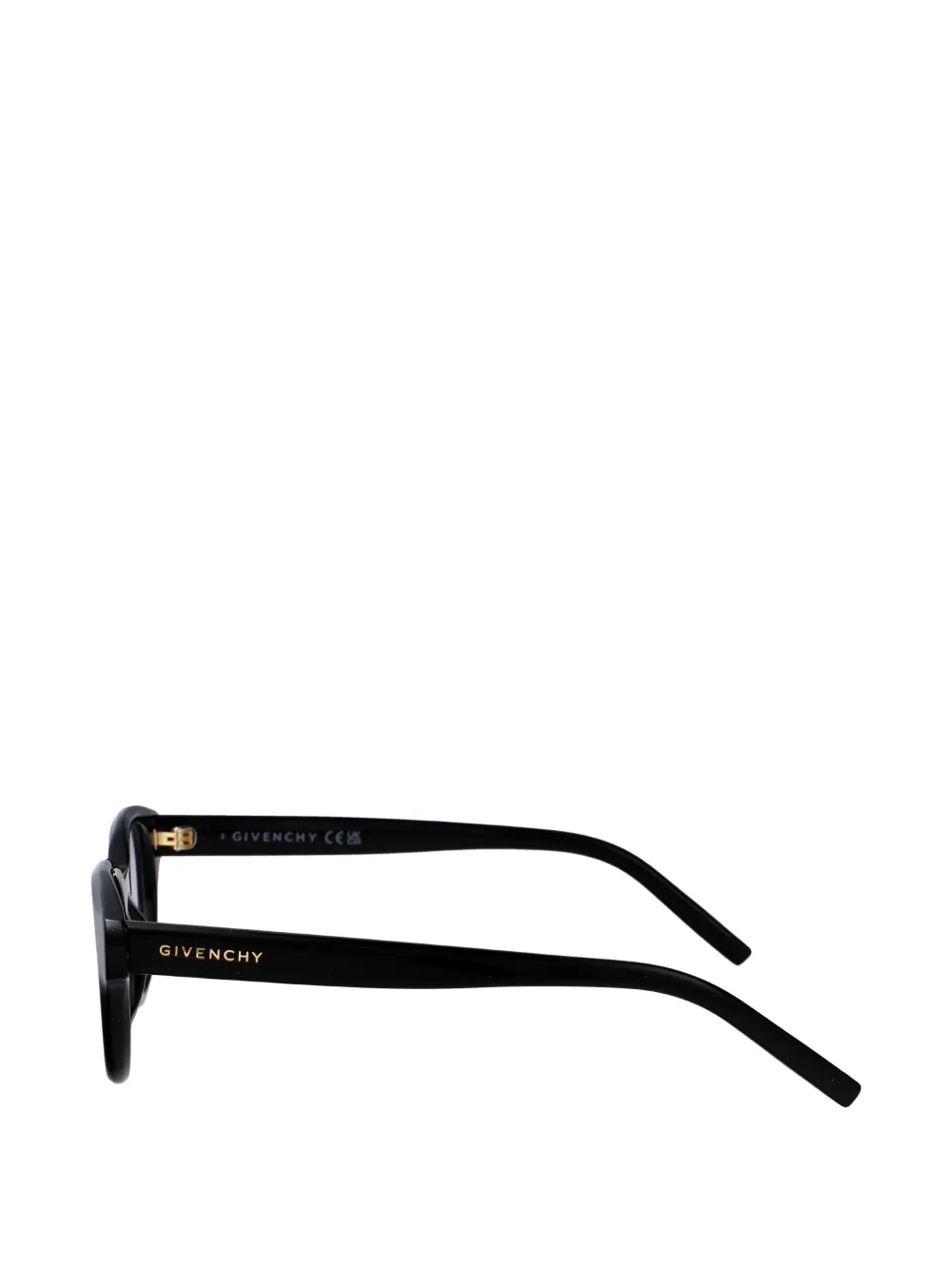 Givenchy Eyewear Bril met rond montuur Zwart