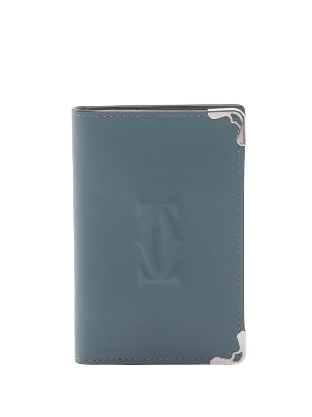 Cartier 2010-2026 Leather Must de Cartier card holder - Blu
