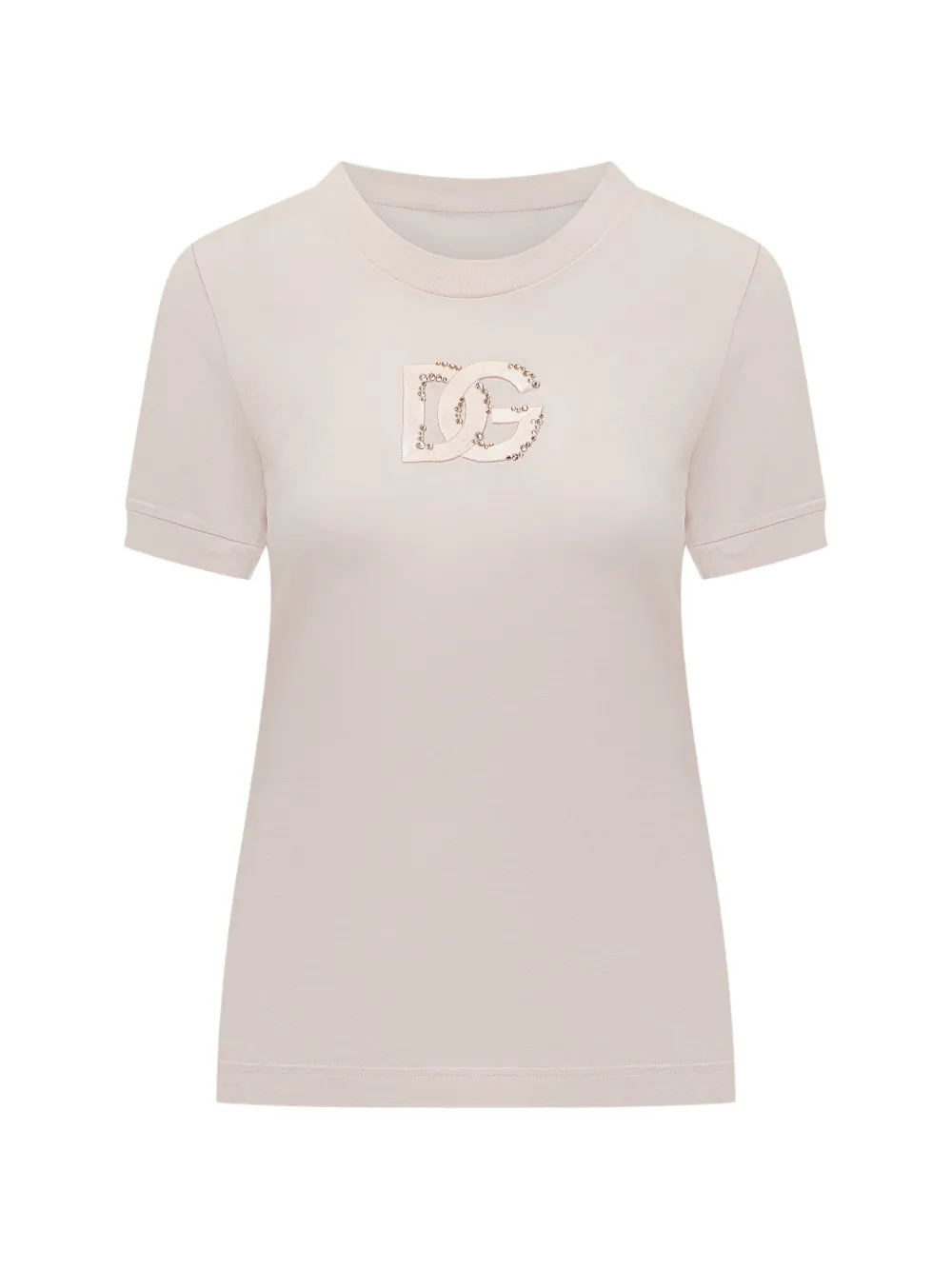 Dolce & Gabbana embellished T-shirt - Rosa