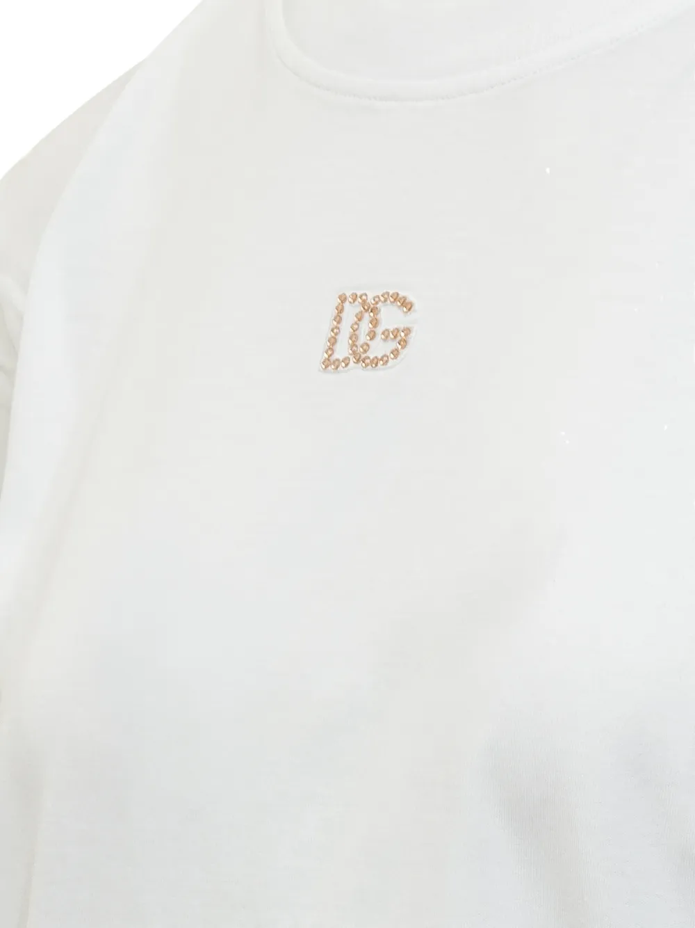 Dolce & Gabbana T-shirt met logo Wit