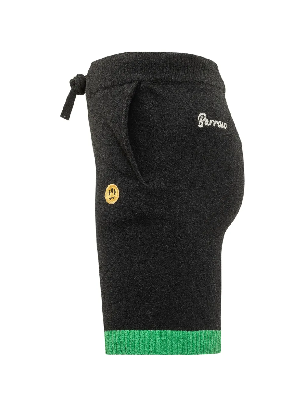 BARROW Trainingsshorts met geborduurd detail Zwart