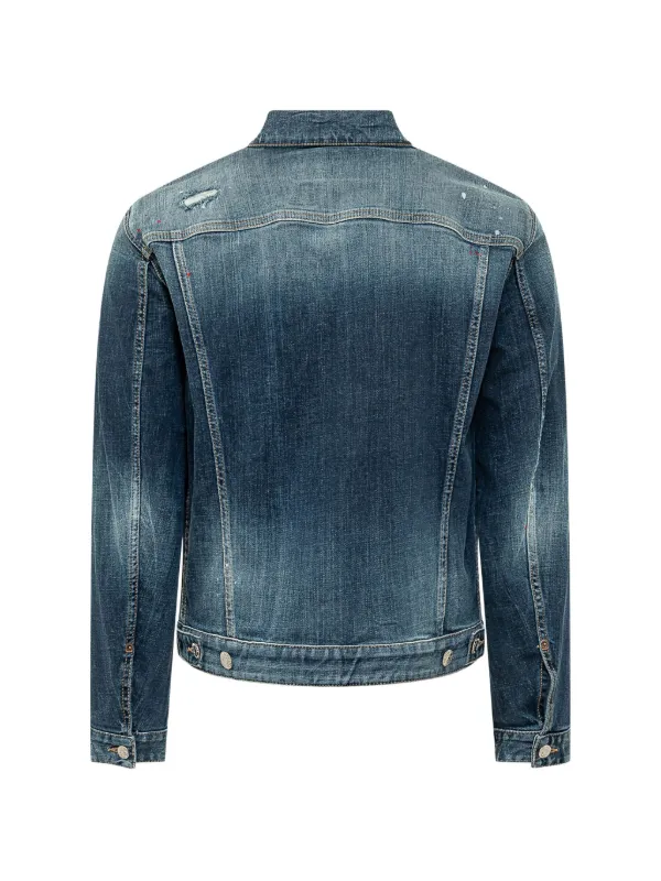 DSQUARED2 デニムジャケット | ブルー | FARFETCH JP