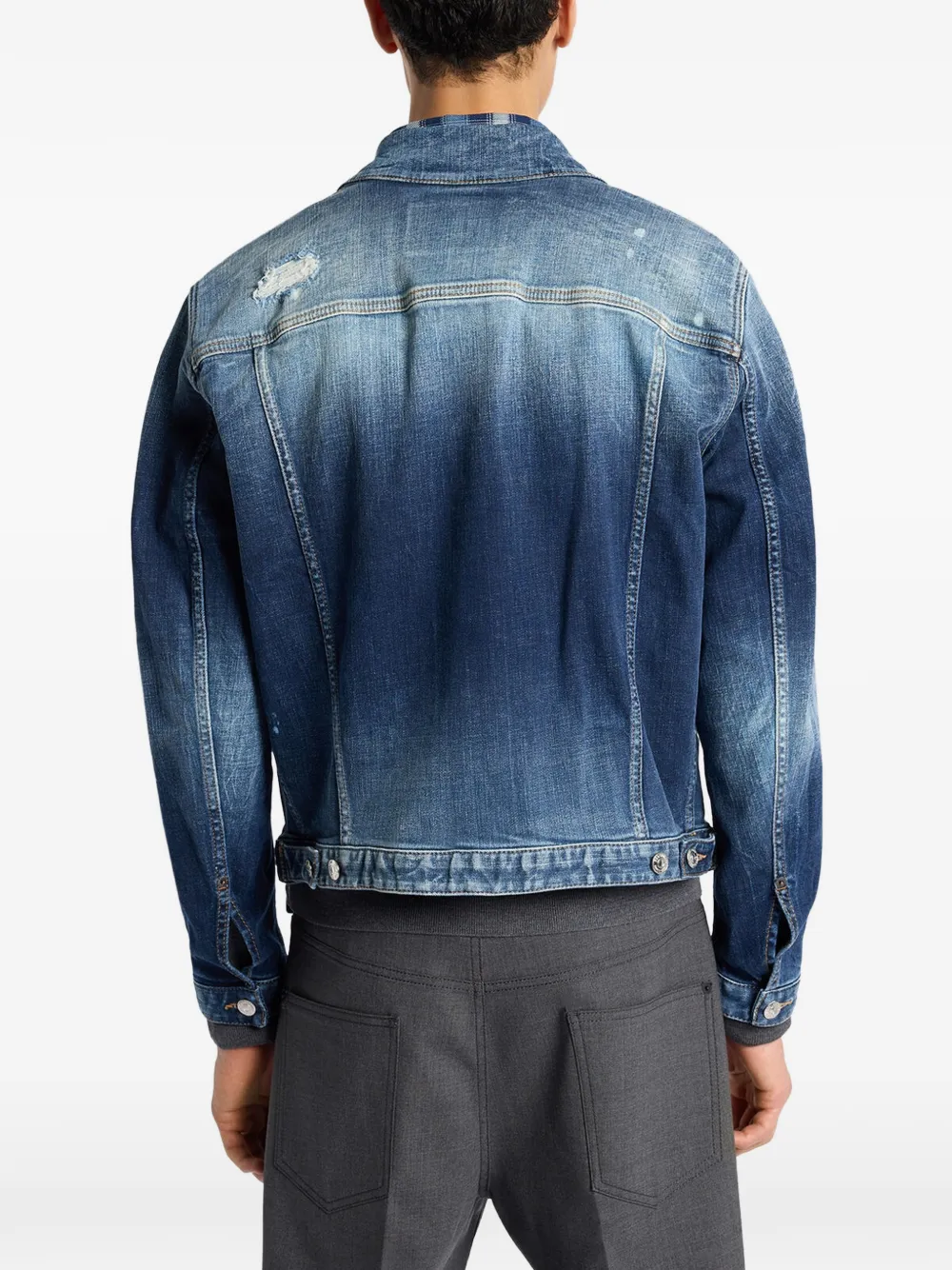 DSQUARED2 Denim jack met knopen Blauw