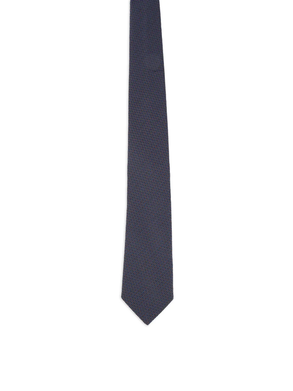  Corneliani Patterned Tie - Blue 