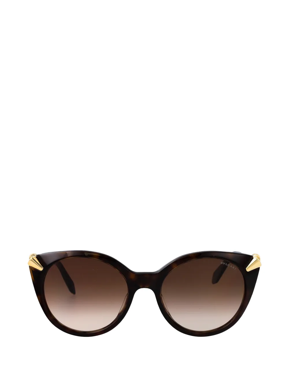 Bvlgari cat-eye sunglasses - Marrone