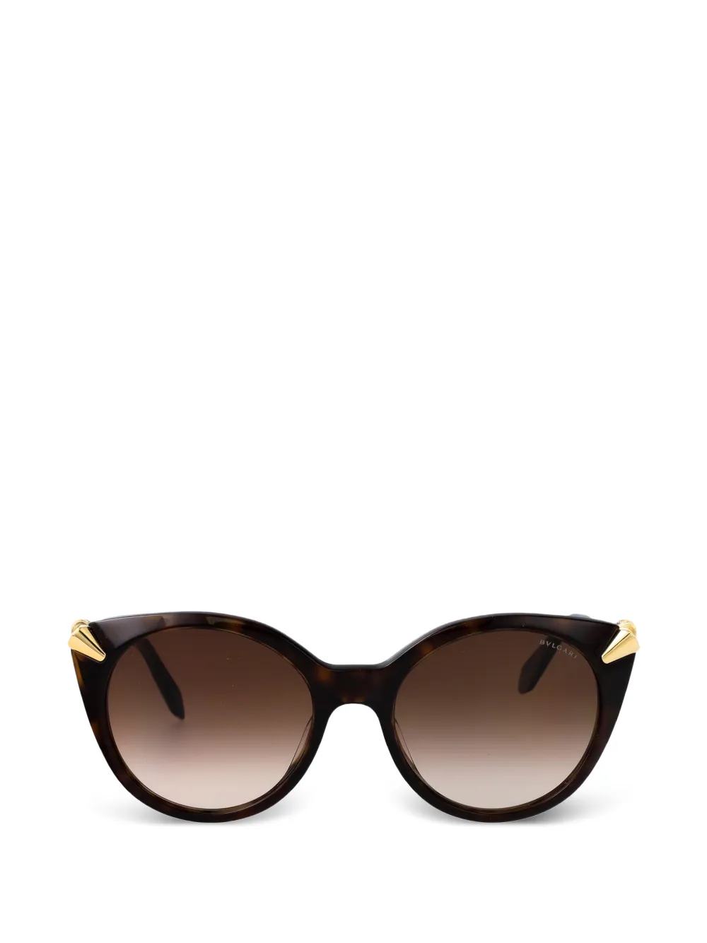 Bvlgari cat-eye sunglasses - Marrone