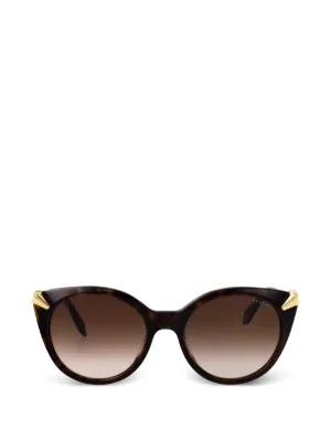 Bvlgari B.zero1 cat-eye Sunglasses | Brown | FARFETCH JO