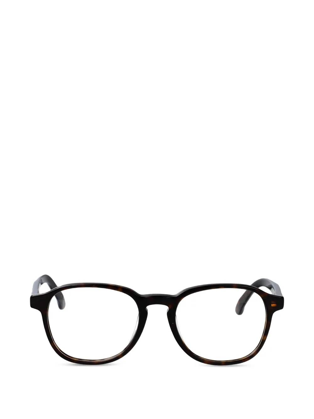 Retrosuperfuture 누메로 02 라운드 프레임 안경 | 브라운 | Image 1