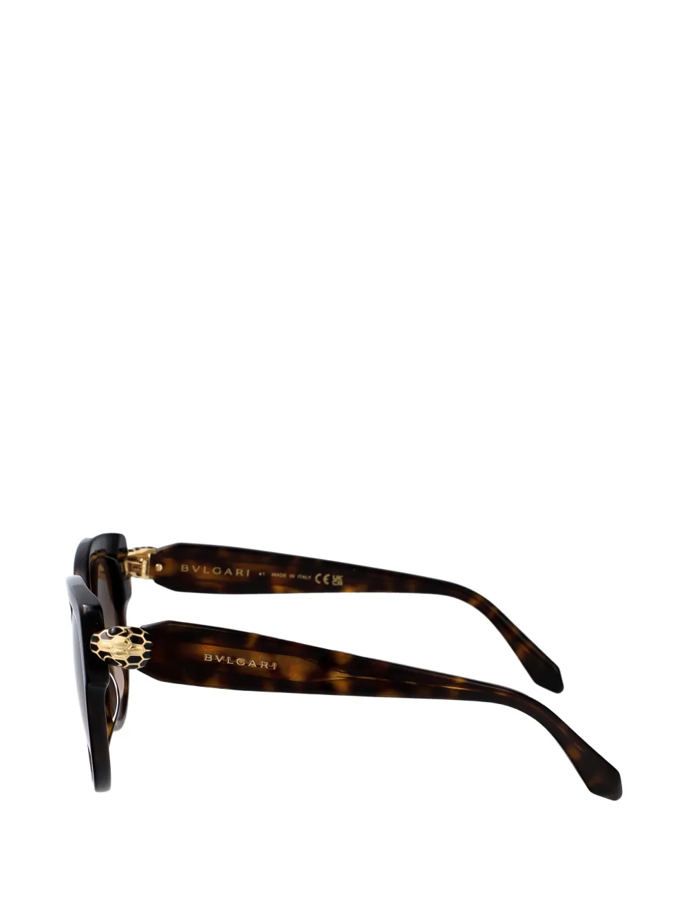 Bvlgari Embellishment Cat-eye Sunglasses - Brown 