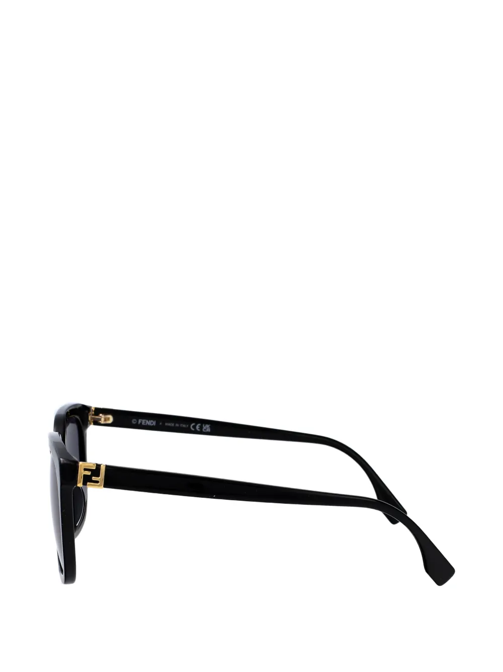  Fendi Forever Square Sunglasses - Black 