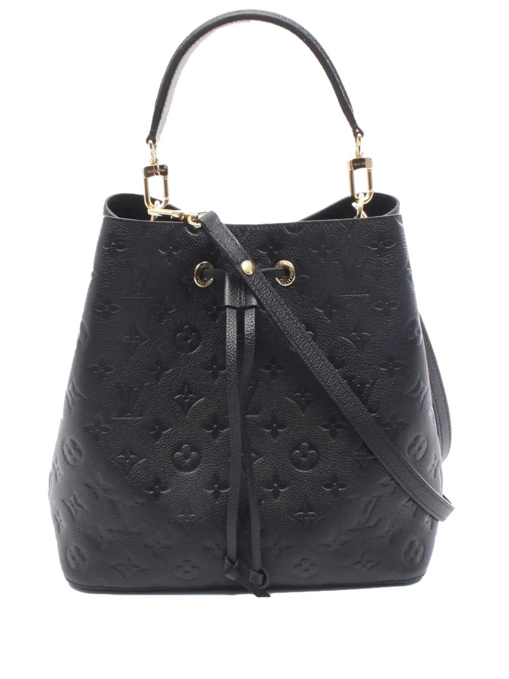 Louis Vuitton Pre-Owned 2021-2026 Monogram Empreinte Neonoe bucket bag - Nero