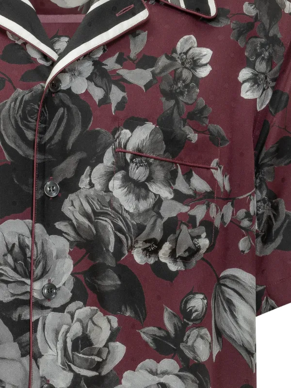 Dolce & Gabbana Floral Shirt | Red | FARFETCH