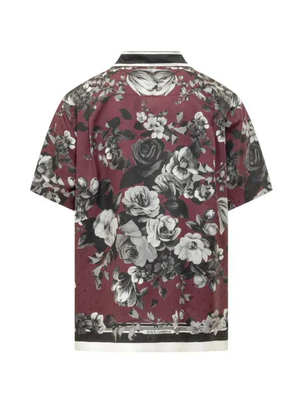 Dolce & Gabbana Floral Shirt | Red | FARFETCH