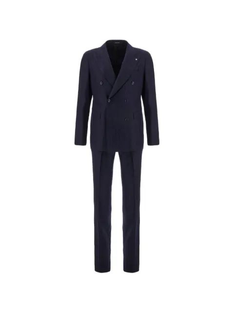 Tagliatore pinstripe double-breasted suit